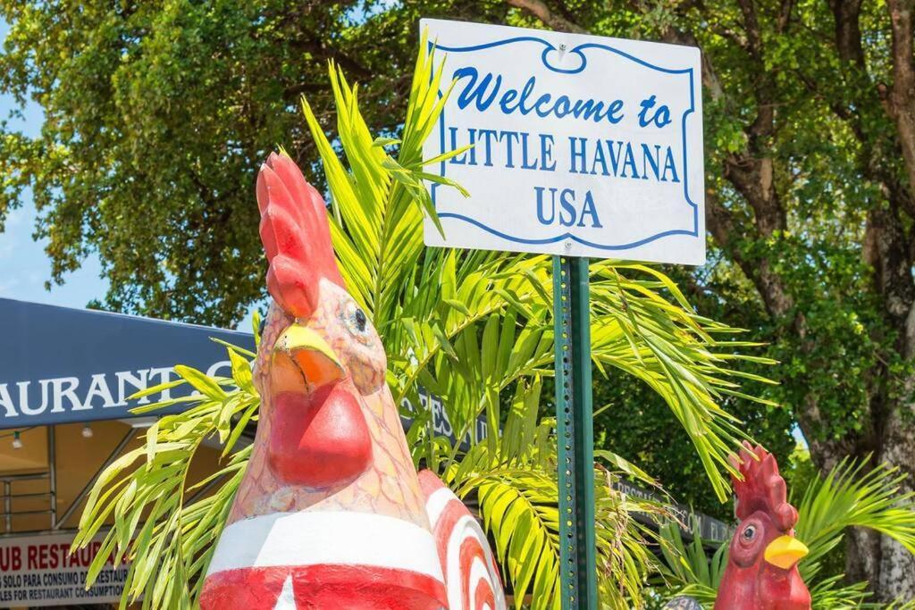 New! Havana Nights Villa ! Walk To Calle Ocho! Miami Zewnętrze zdjęcie