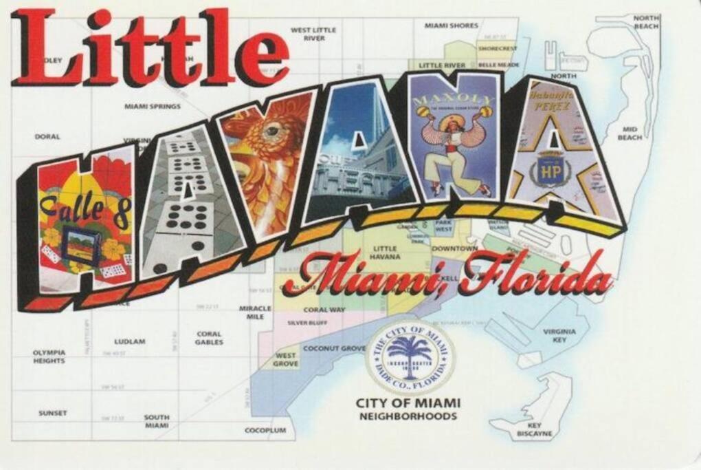New! Havana Nights Villa ! Walk To Calle Ocho! Miami Zewnętrze zdjęcie